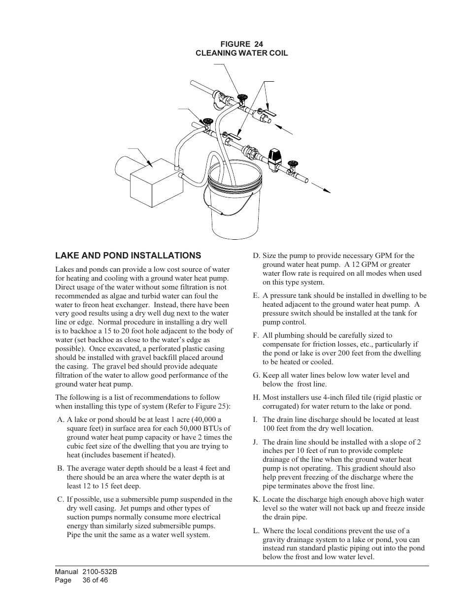 Bard STAGED CAPACITY PACKAGED HEAT PUMP QW5S1 User Manual | Page 36 / 46