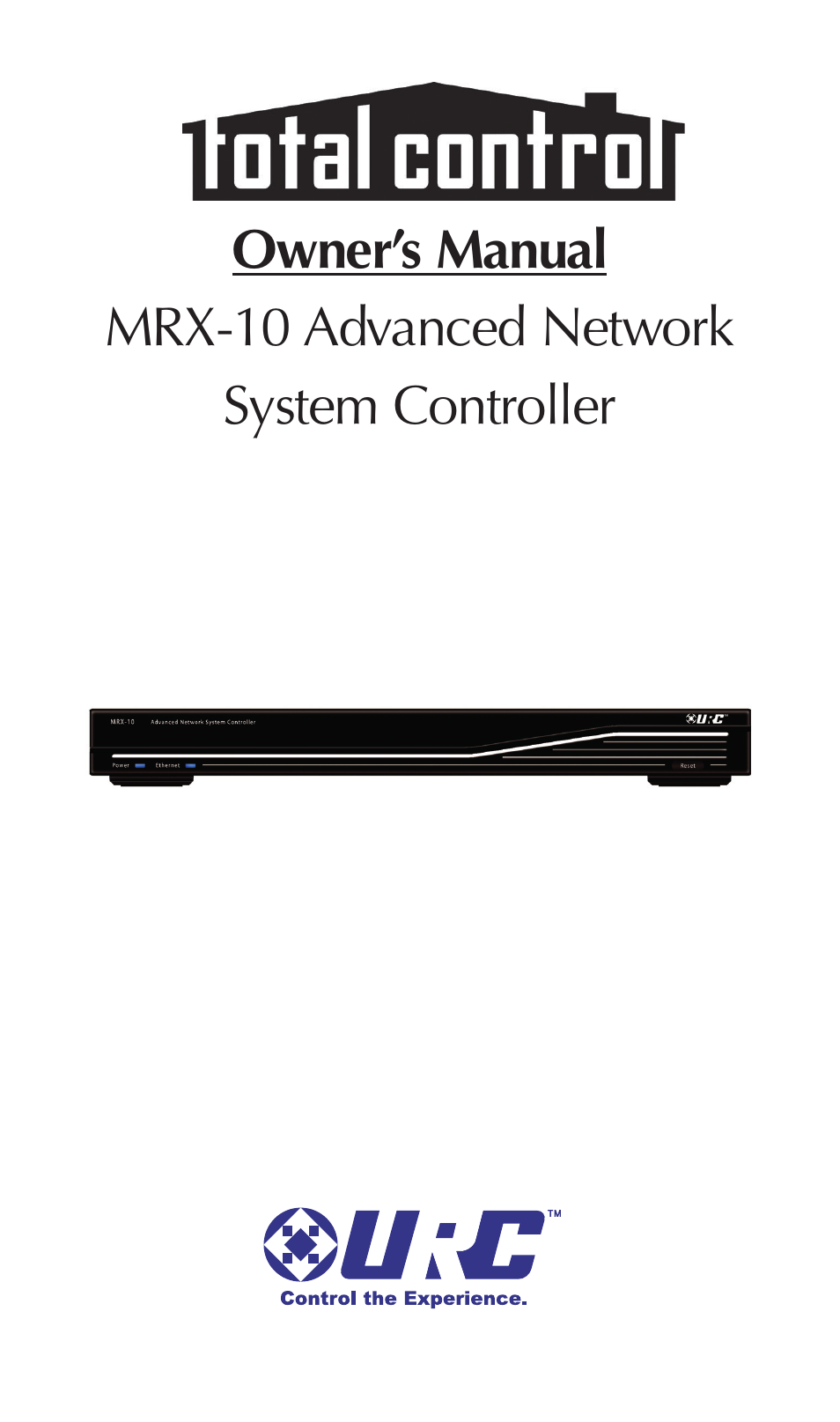 Universal Remote Control (URS) MRX-10 User Manual | 16 pages