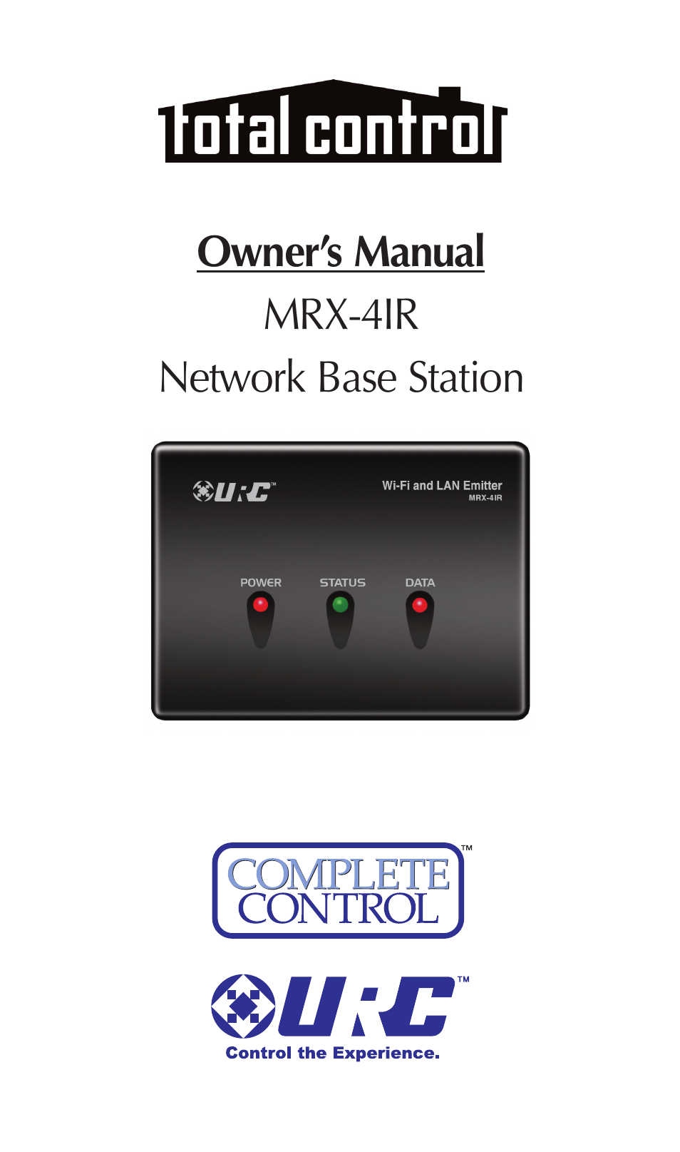 Universal Remote Control (URS) MRX-4IR User Manual | 20 pages