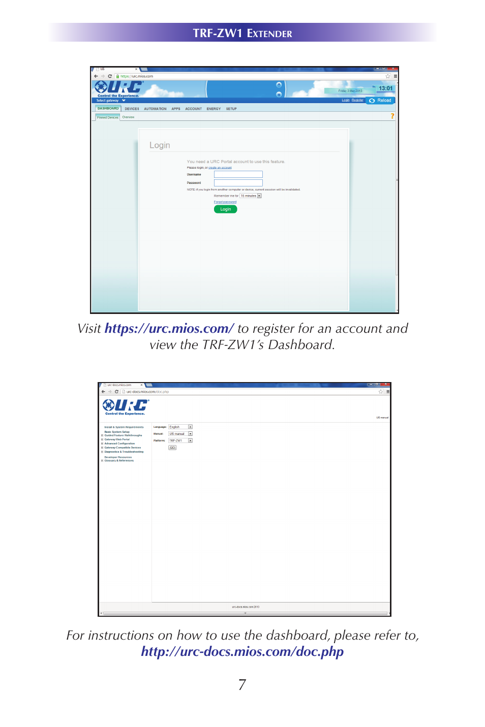 Universal Remote Control (URS) TRF-ZW1 User Manual | Page 9 / 15