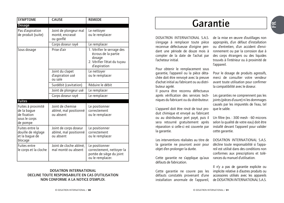 Garantie | Vetter Accessories Tents User Manual | Page 17 / 101