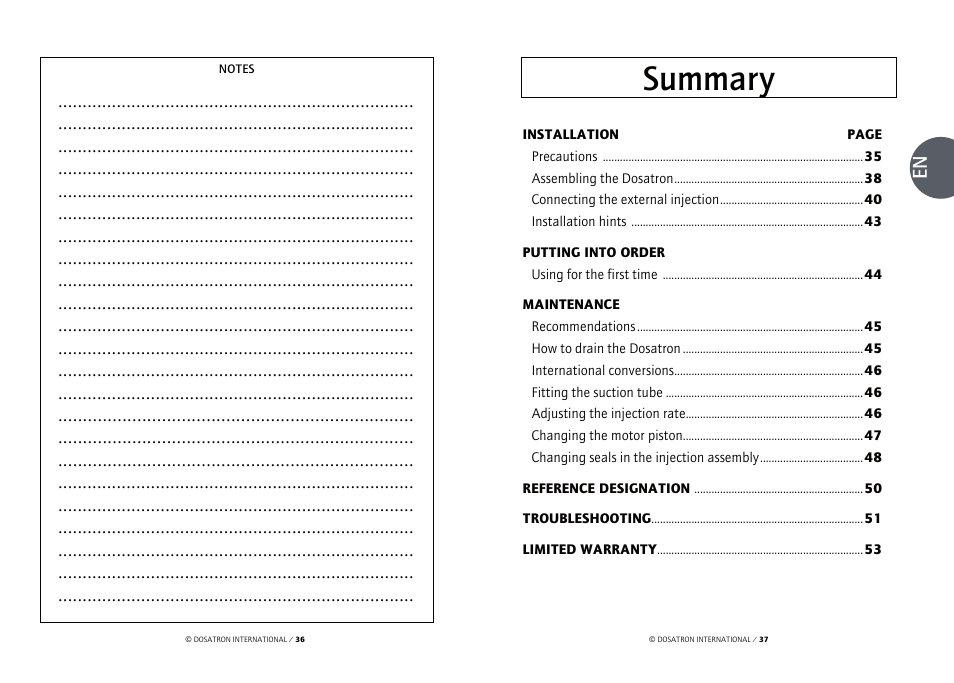Summary | Vetter Accessories Tents User Manual | Page 20 / 101