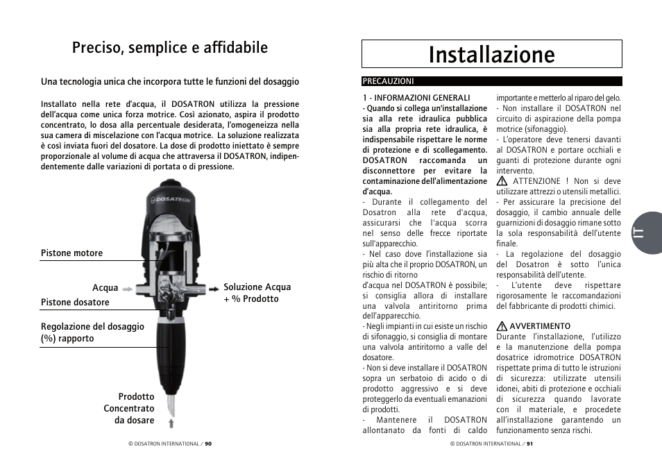 Installazione, Preciso, semplice e affidabile | Vetter Accessories Tents User Manual | Page 47 / 101