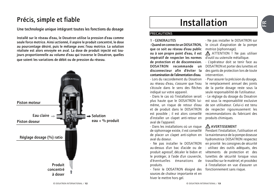 Installation, Précis, simple et fiable | Vetter Accessories Tents User Manual | Page 8 / 101
