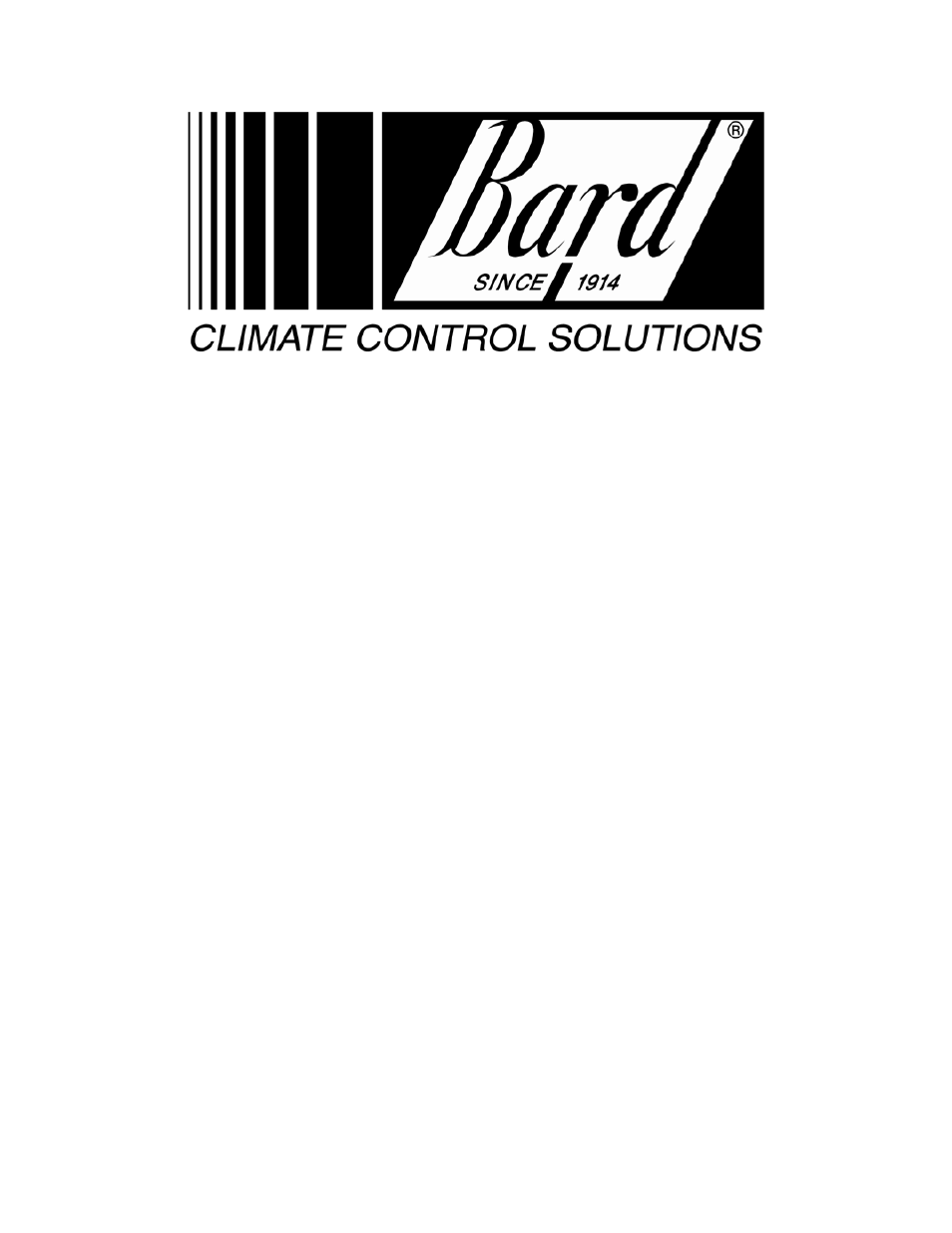 Bard TCS22-***-003 User Manual | 95 pages