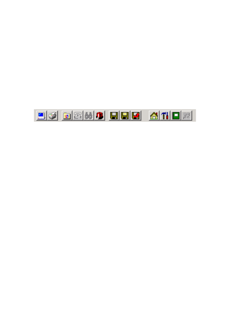 2 tool bar, 3 status bar, 4 controller information area | 5 project folders | Bard TCS22-***-003 User Manual | Page 56 / 95