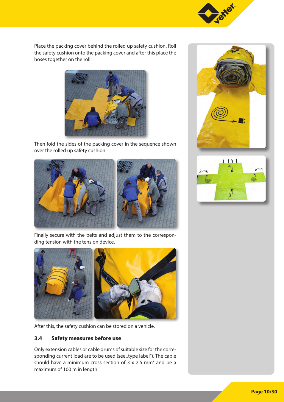 Vetter SP 60 User Manual | Page 11 / 31