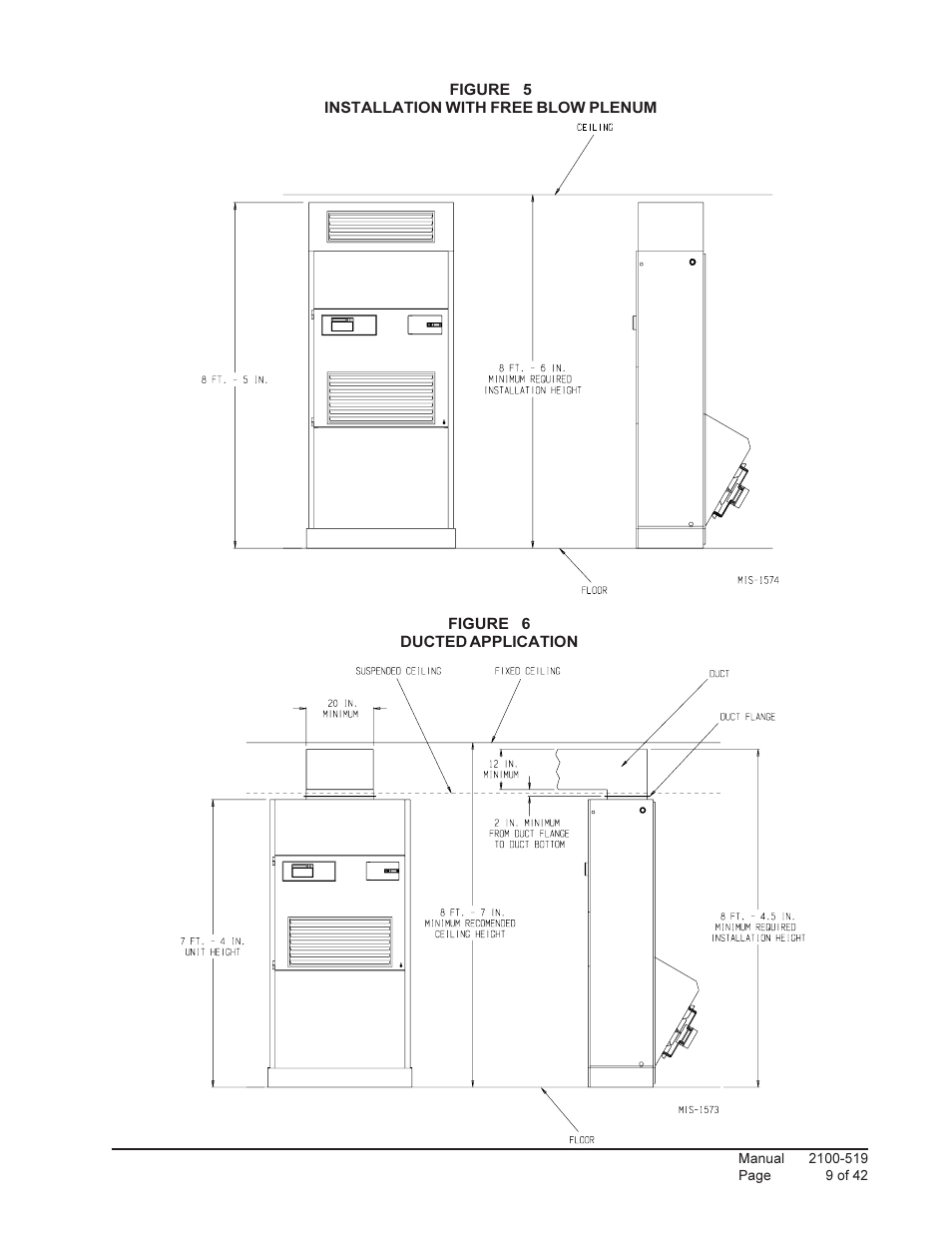 Bard QTEC SERIES PACKAGED HEAT PUMP Q30H1 User Manual | Page 9 / 42