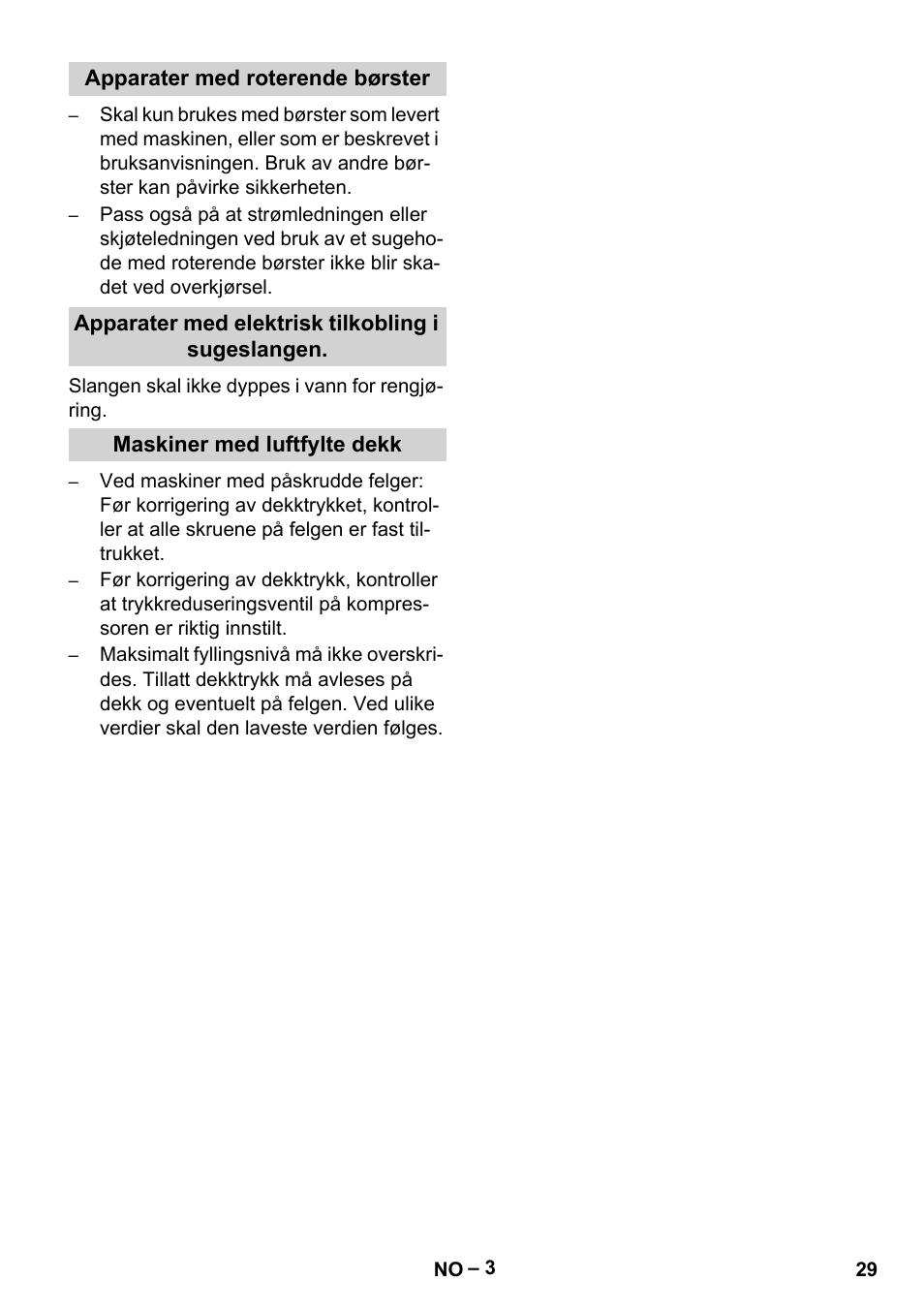 Vetter Mini Permanent Aspirator MPA 2.0 MWF(EU) Safety User Manual | Page 29 / 96