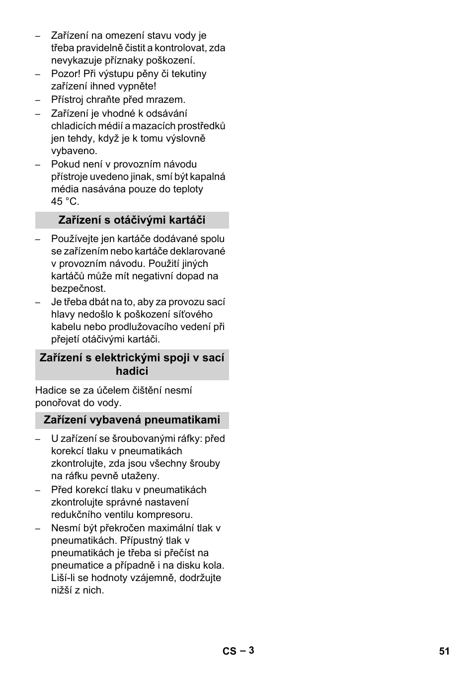 Vetter Mini Permanent Aspirator MPA 2.0 MWF(EU) Safety User Manual | Page 51 / 96