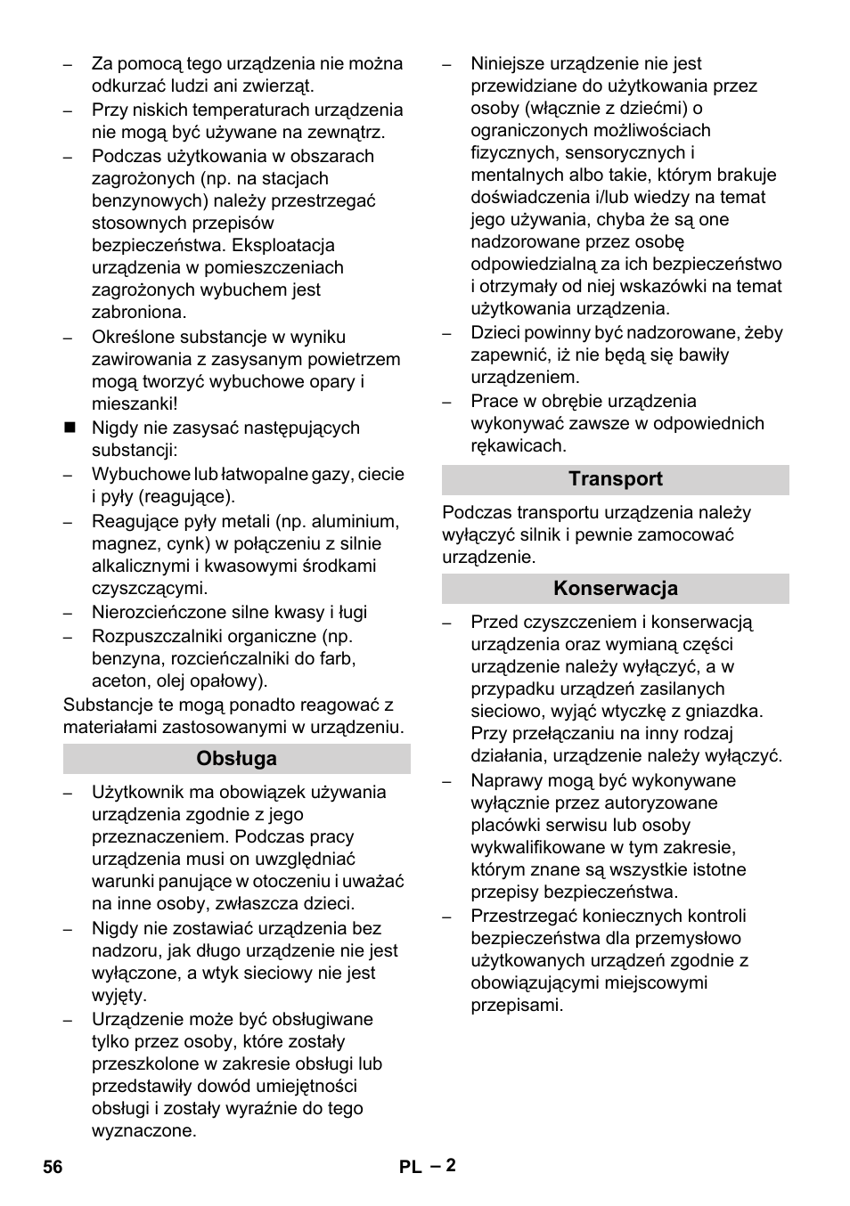 Vetter Mini Permanent Aspirator MPA 2.0 MWF(EU) Safety User Manual | Page 56 / 96