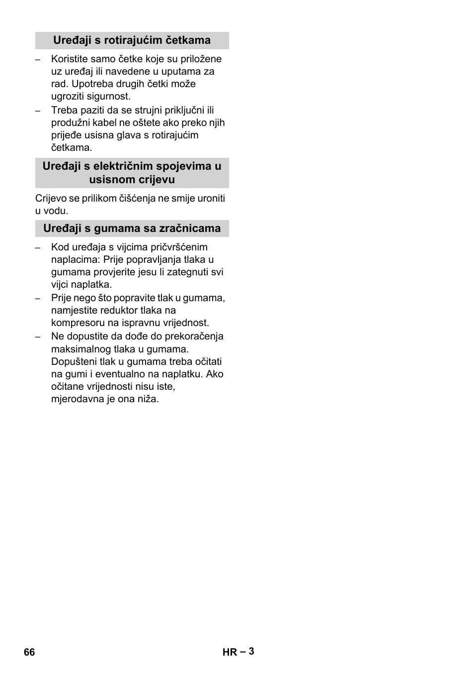Vetter Mini Permanent Aspirator MPA 2.0 MWF(EU) Safety User Manual | Page 66 / 96