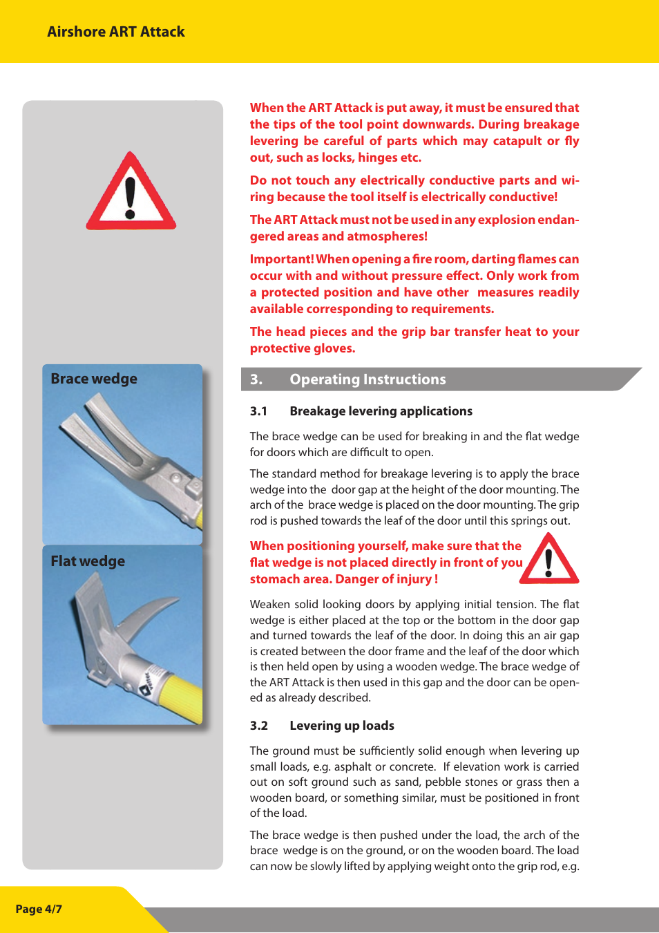 Vetter ART Attack User Manual | Page 4 / 7
