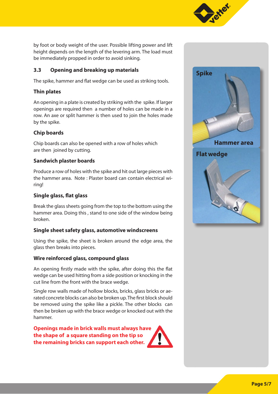 Vetter ART Attack User Manual | Page 5 / 7