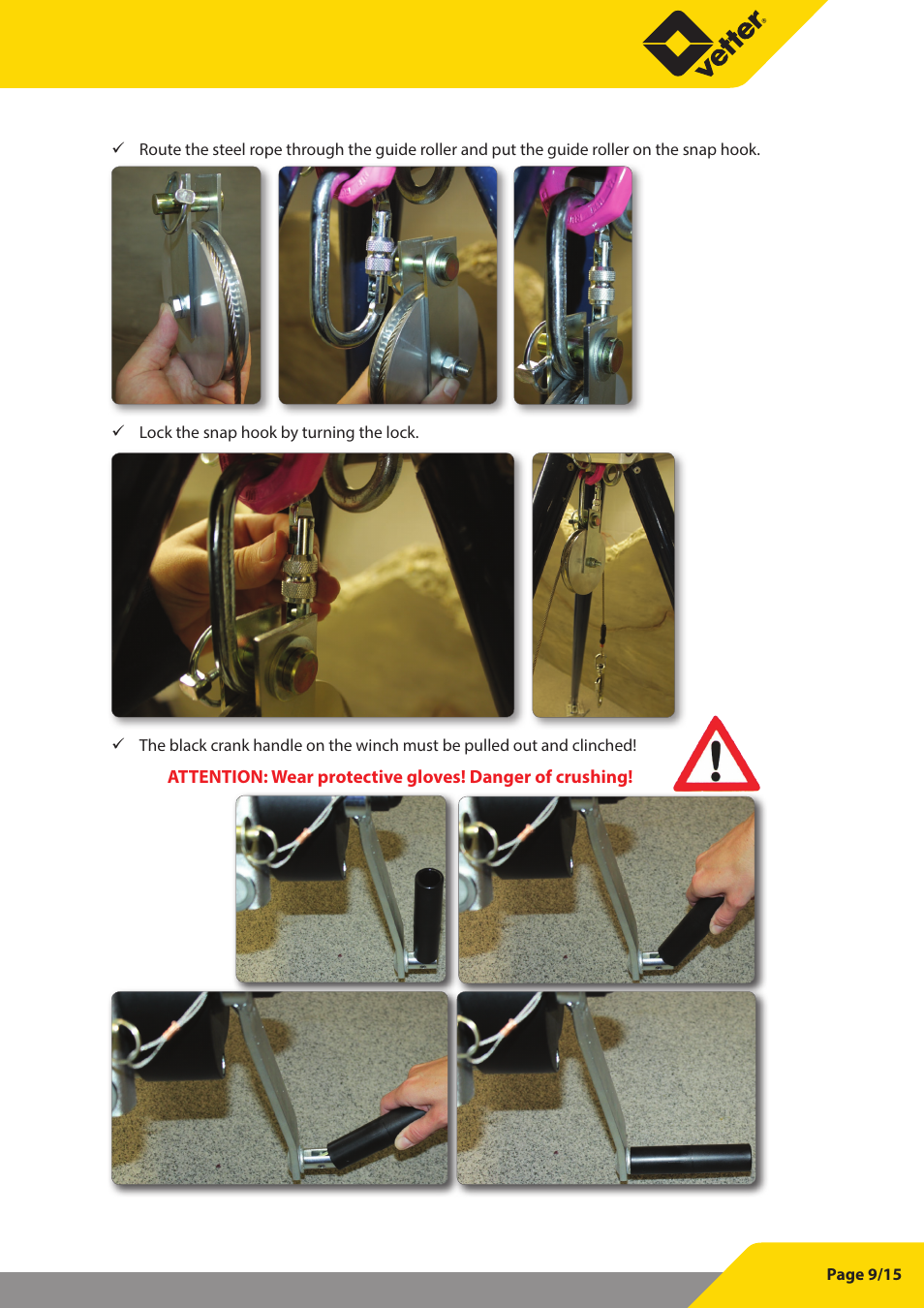 Vetter Litepod ART-LP User Manual | Page 23 / 29