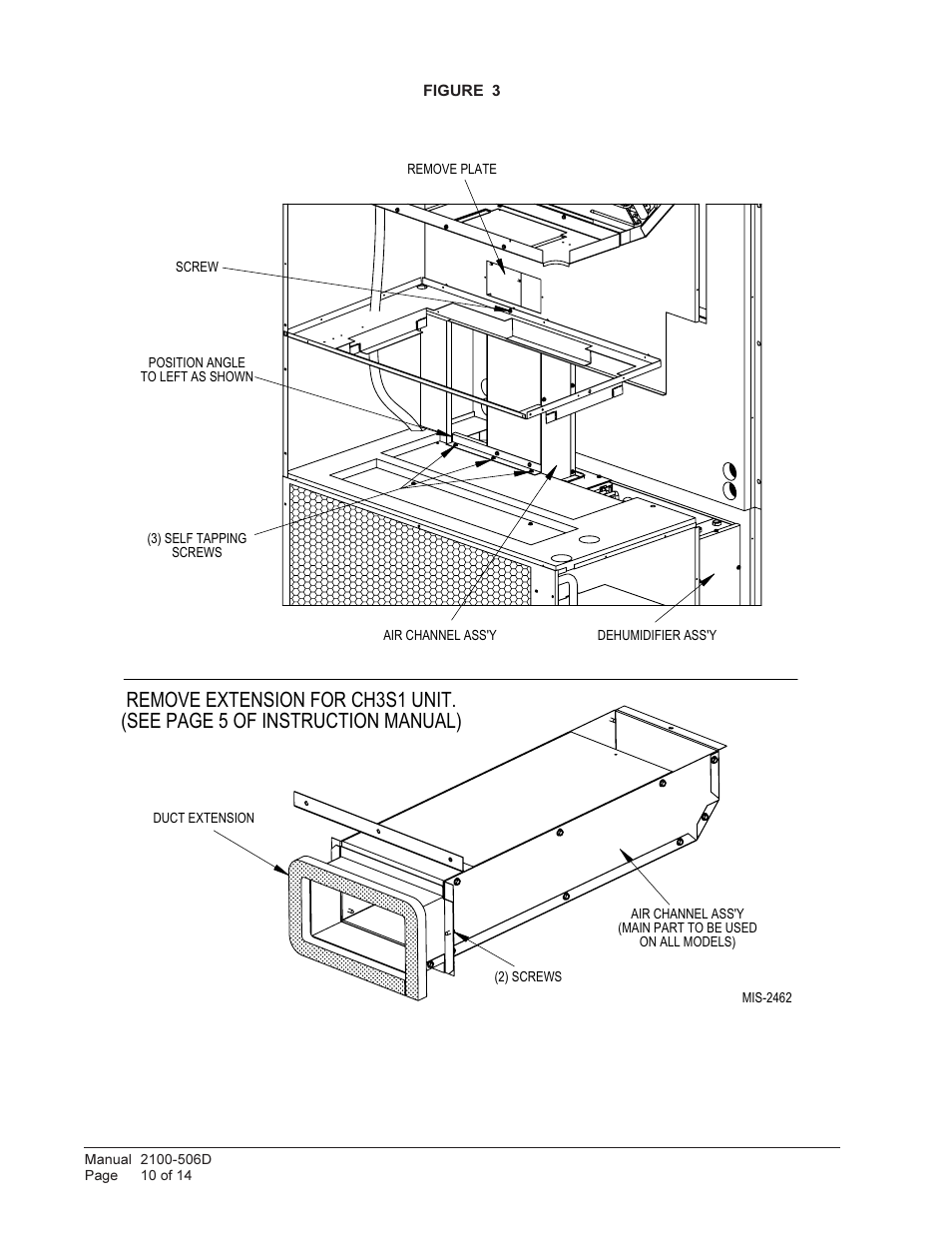 Bard CHDM Dehumidification Module CH3S1 User Manual | Page 10 / 14