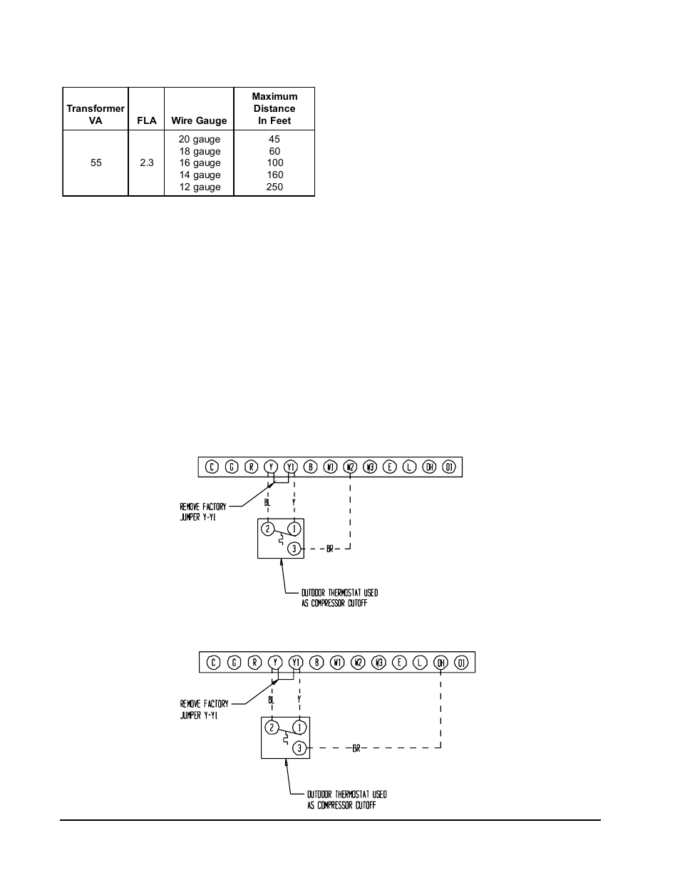 Bard WALL MOUNTED PACKAGE HEAT PUMPS WH602 User Manual | Page 14 / 23