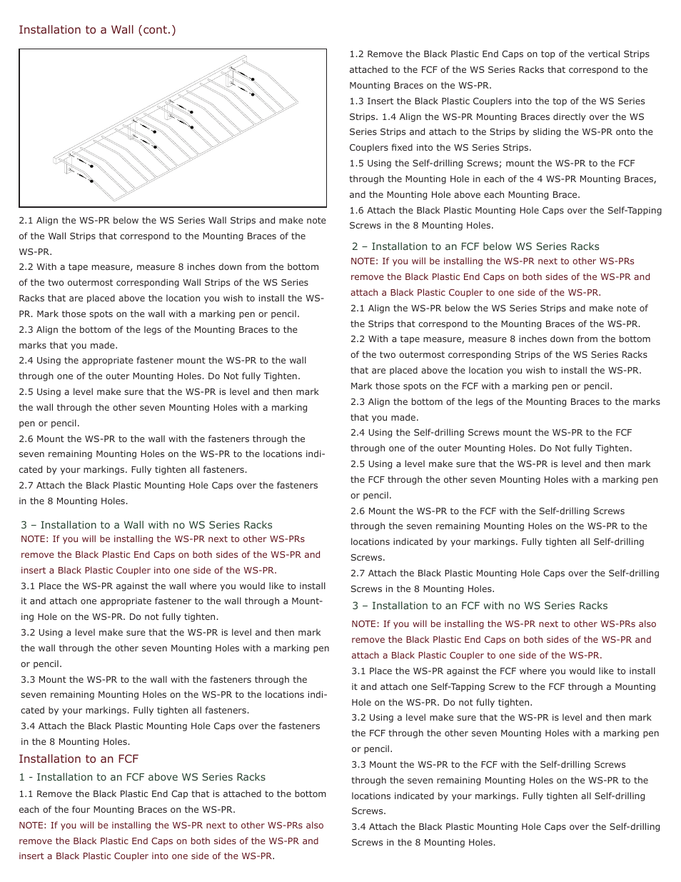 VintageView WSPR - Presentation Rack User Manual | Page 2 / 2
