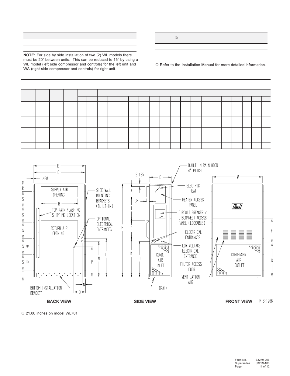 Bard 357-93-E User Manual | Page 11 / 12