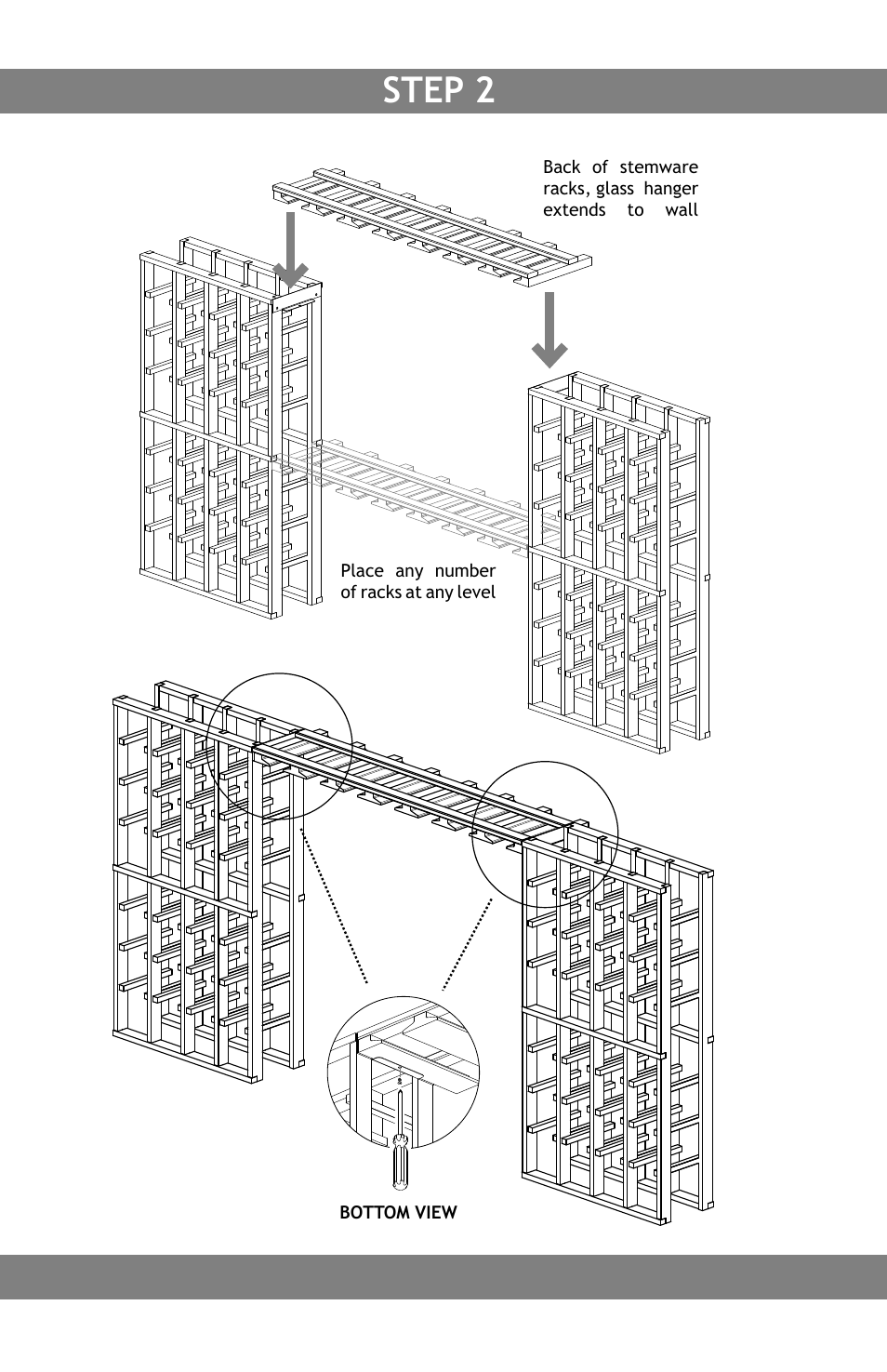 Step 2 | Vintage Cellars TR-UN-GR User Manual | Page 3 / 4