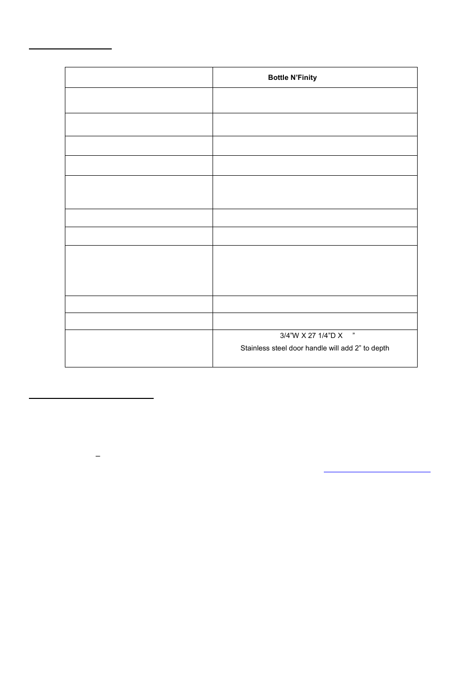 Vintage Cellars N'FINITY PRO HDX 94 Dual Zone Wine Cellar User Manual | Page 12 / 12