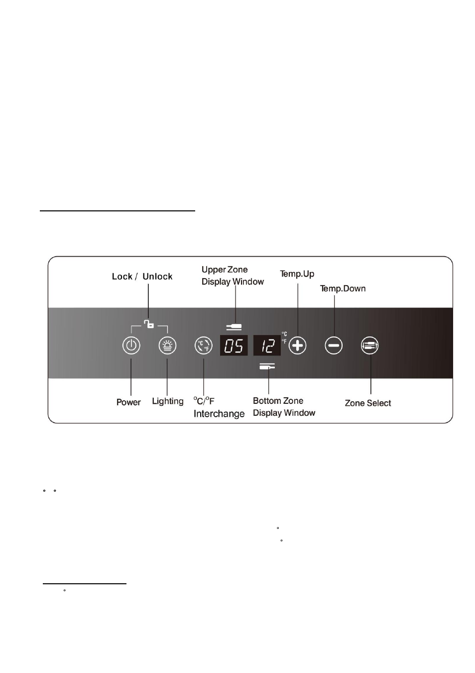 Operating your wine cellar | Vintage Cellars N'FINITY PRO HDX 94 Dual Zone Wine Cellar User Manual | Page 7 / 12