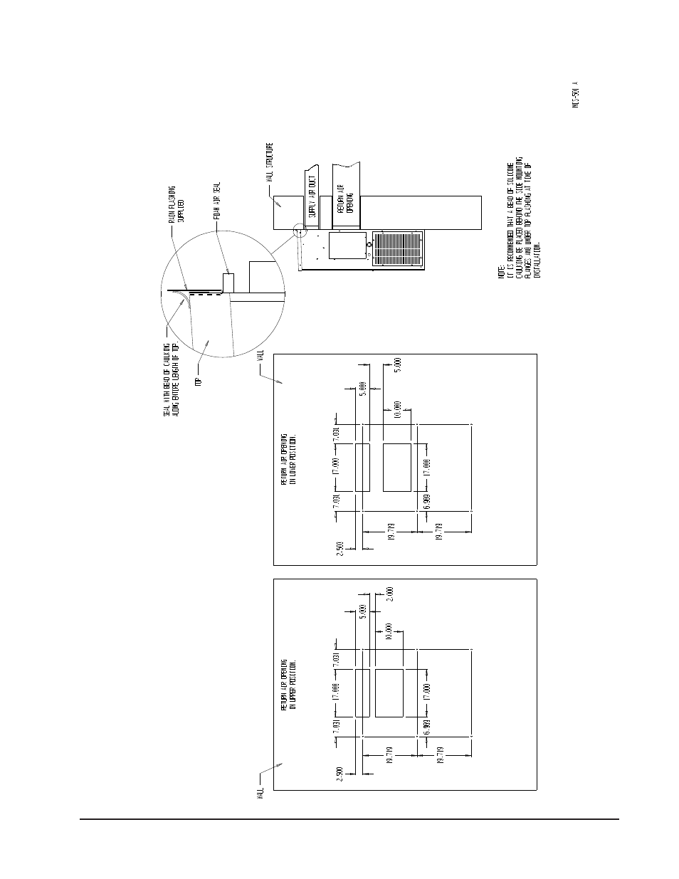 Bard Wall Mounted Package Air Conditioners W12A2-A User Manual | Page 9 / 17
