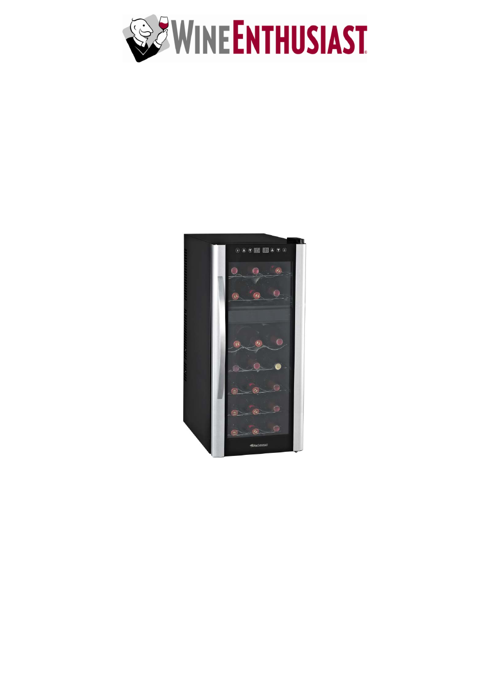 Vintage Cellars 272 03 21 Silent 21 Bottle Dual Zone Touchscreen Wine Refrigerator User Manual | 7 pages