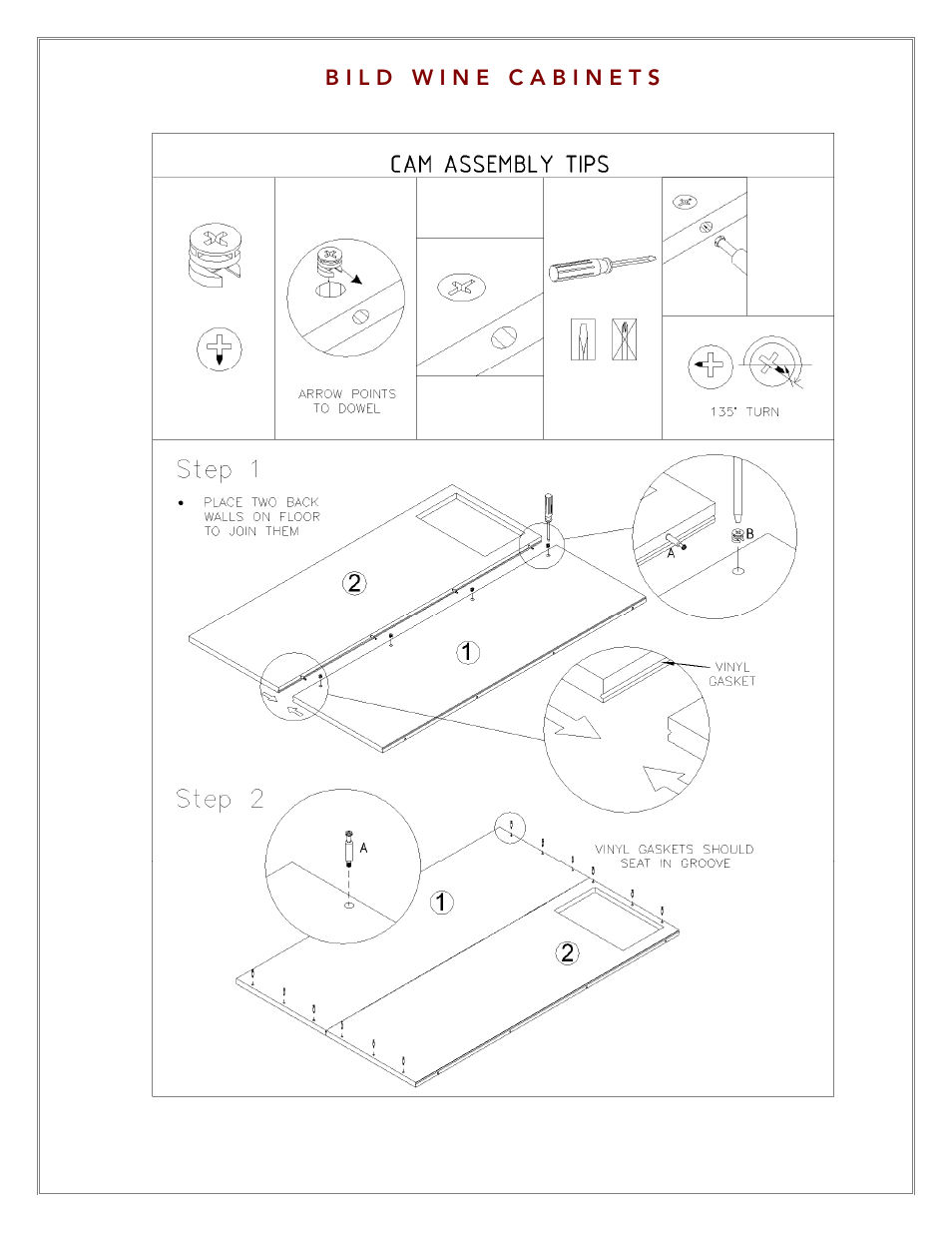 Vintage Cellars LECBILD1800 User Manual | Page 7 / 31