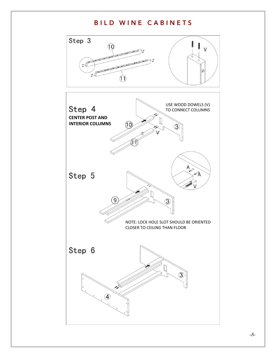 Vintage Cellars LECBILDDARK3000 User Manual | Page 8 / 30