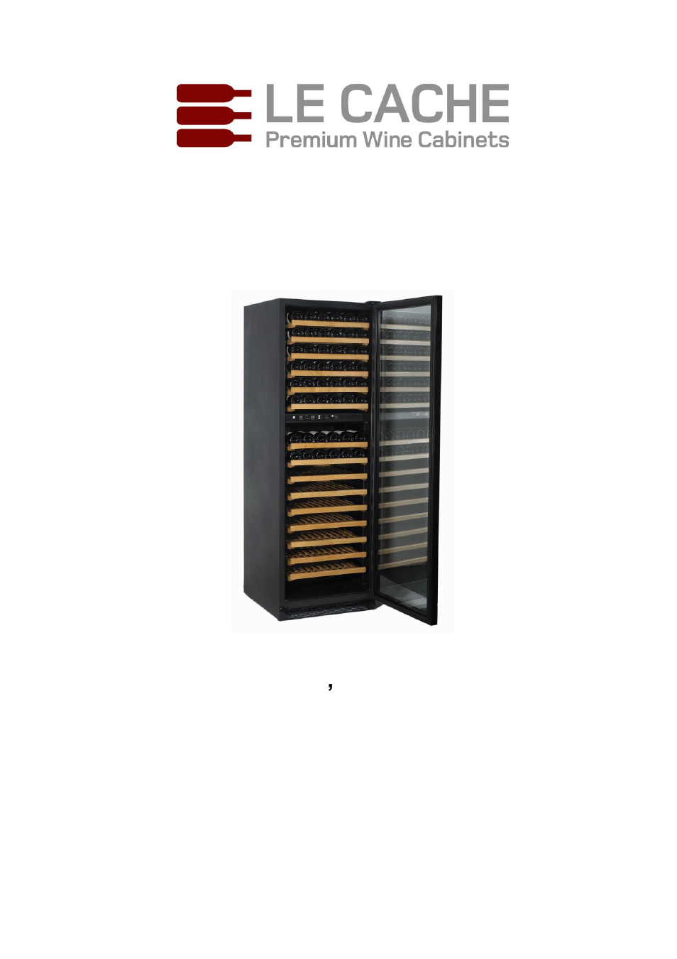 Vintage Cellars LOFT 1200 User Manual | 10 pages