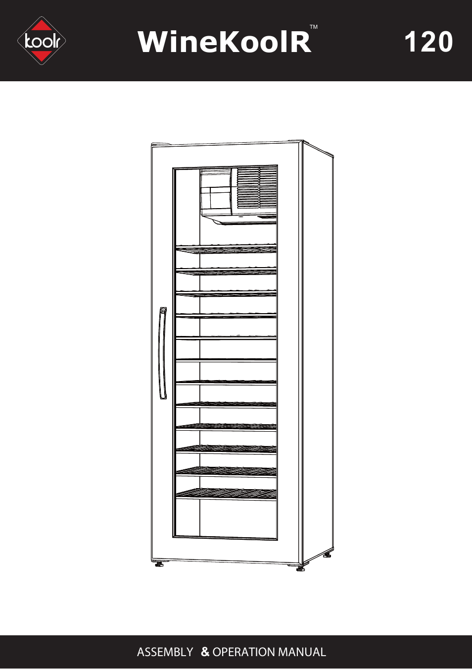 Vintage Cellars WineKoolR Slimline 120 User Manual | 20 pages