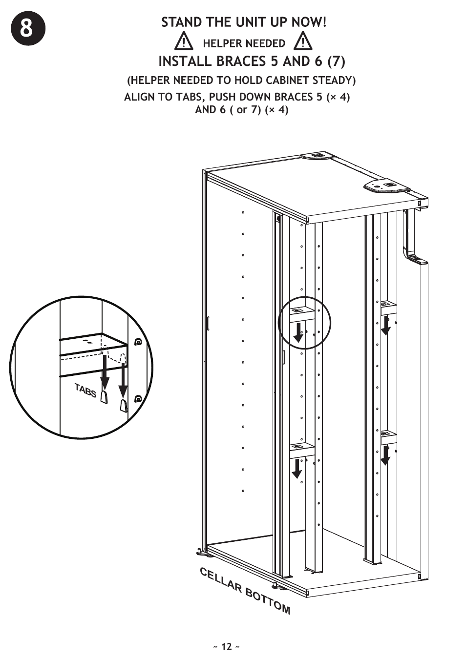 Vintage Cellars WineKoolR Slimline 800 User Manual | Page 12 / 24