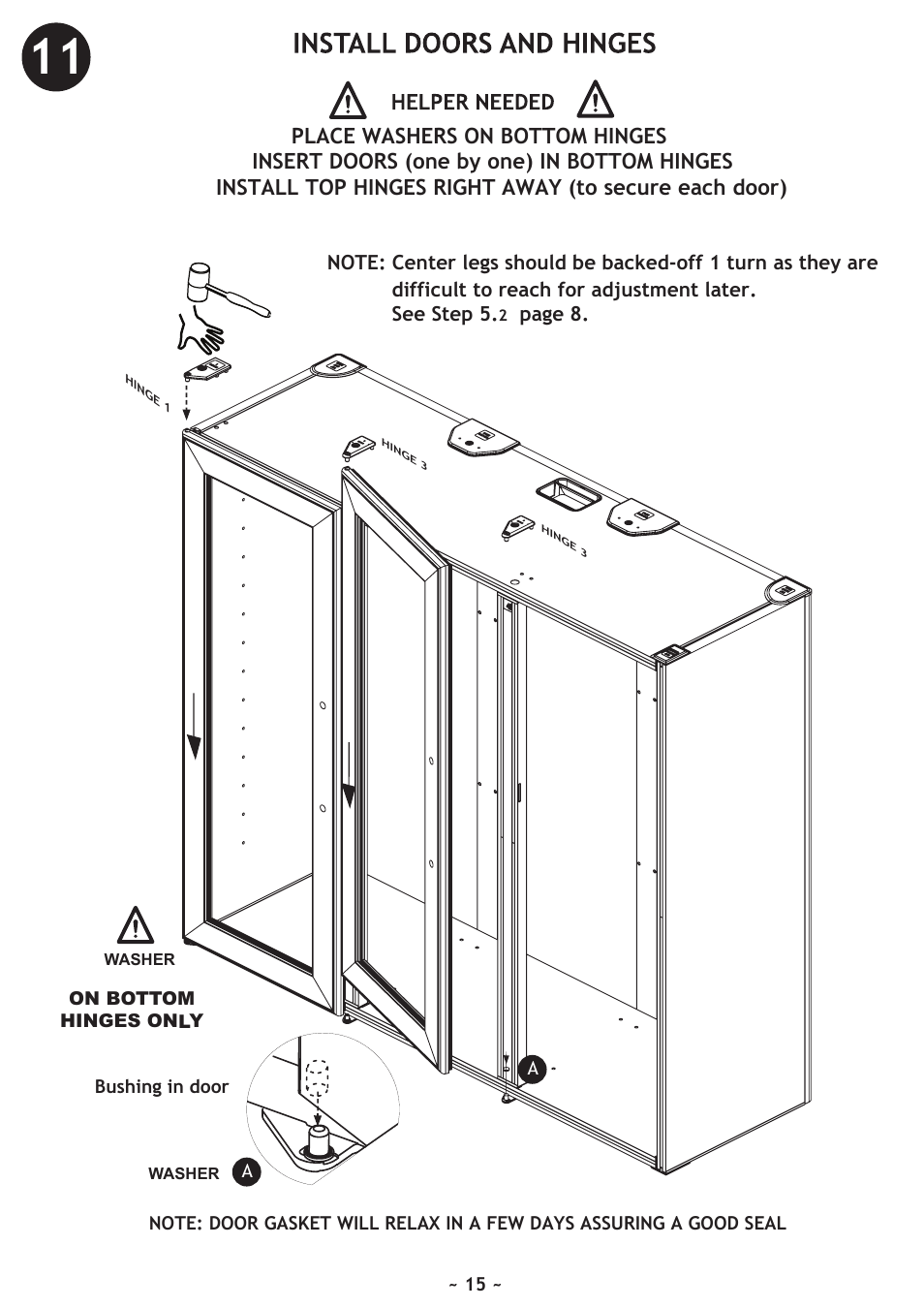 Vintage Cellars WineKoolR Slimline 800 User Manual | Page 15 / 24