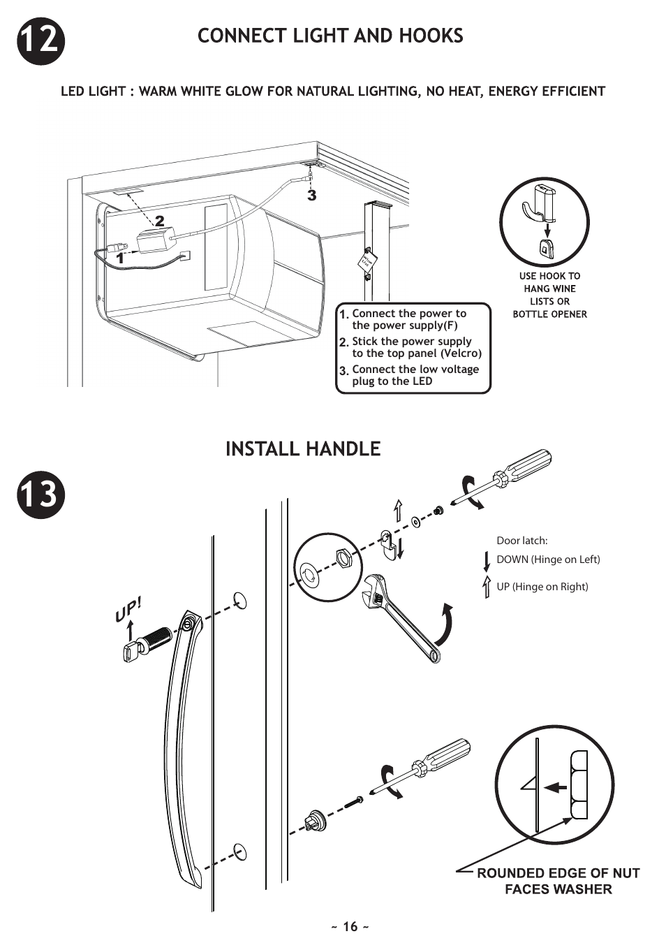 Vintage Cellars WineKoolR Slimline 800 User Manual | Page 16 / 24