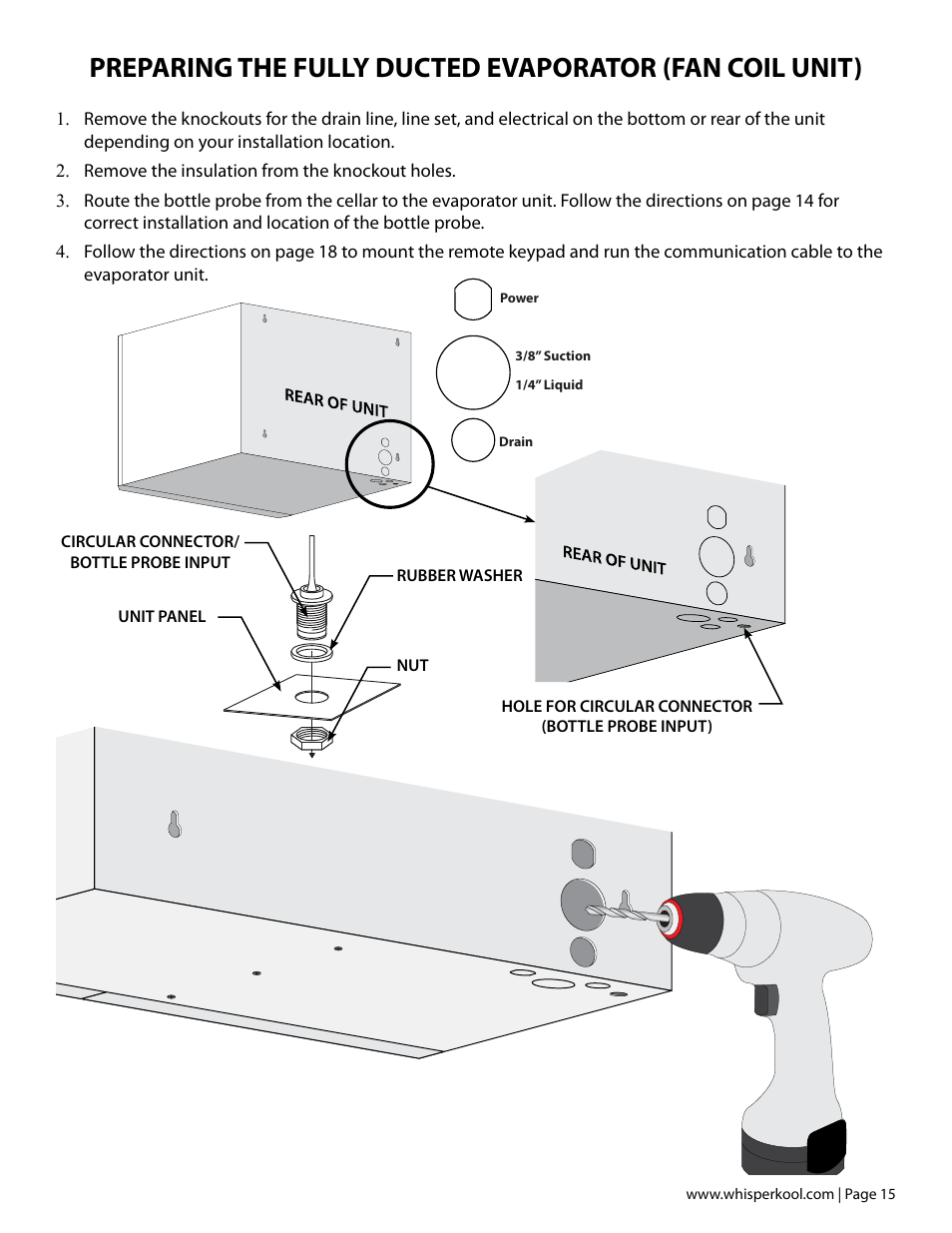 Vintage Cellars Platinum Split Tech Manual User Manual | Page 17 / 46