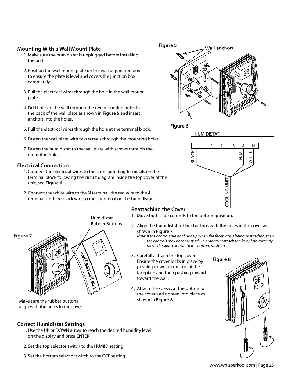 Vintage Cellars Mini Ceiling Mount User Manual | Page 27 / 50