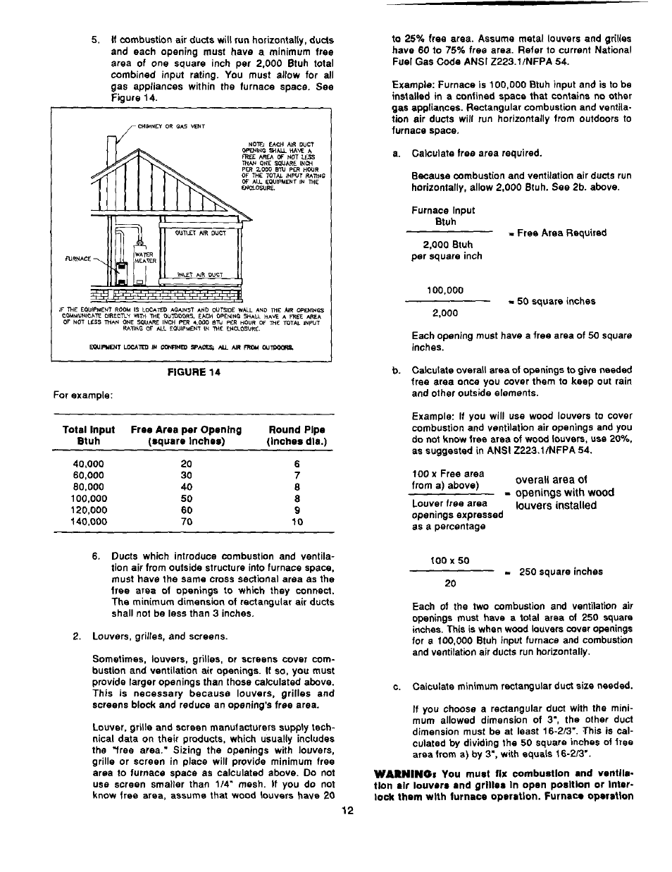 Bard Bayrd Furnace 403293A User Manual | Page 14 / 70