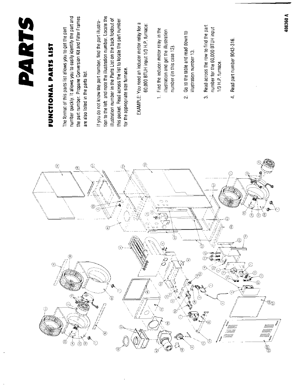 Parts | Bard Bayrd Furnace 403293A User Manual | Page 2 / 70