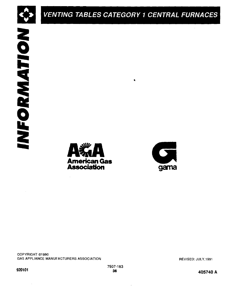 American gas association, Acia | Bard Bayrd Furnace 403293A User Manual | Page 38 / 70
