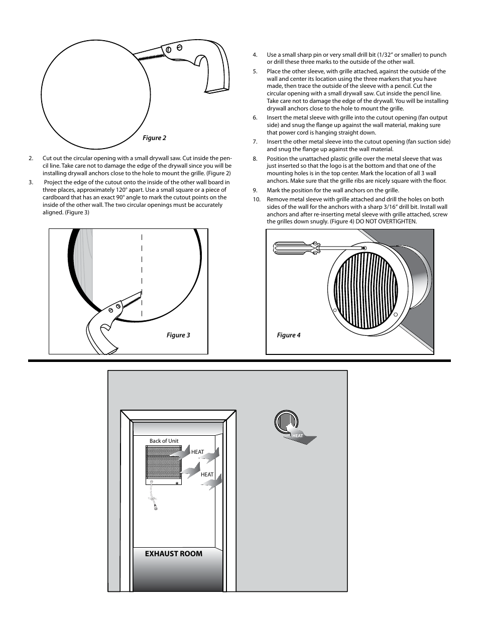 Vintage Cellars Thru Wall Fan User Manual | Page 2 / 2
