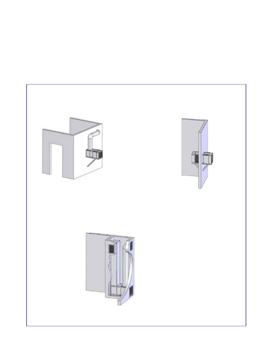 Typical mounting arrangements.pdf, Typical mounting arrangements, Through-thewall mounts | Vintage Cellars Wine Guardian Water-Cooled Cooling System User Manual | Page 35 / 54
