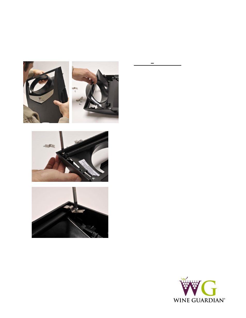 Wine Guardian Through-the-Wall Cooling System - Install Duct Collars & Ductwork User Manual | Page 2 / 3