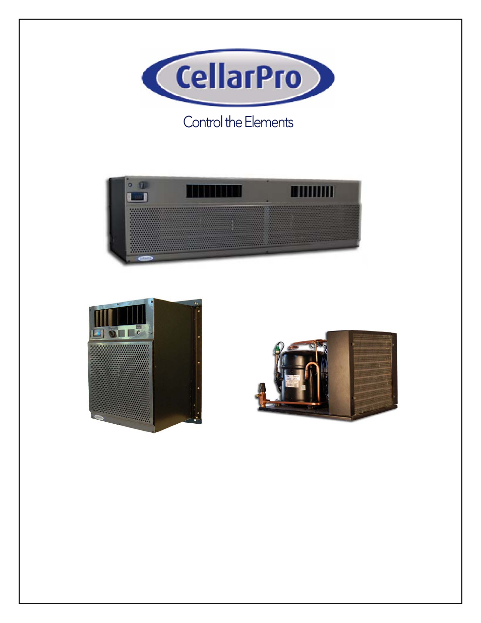 Vintage Cellars Split System CellarPro User Manual | 36 pages