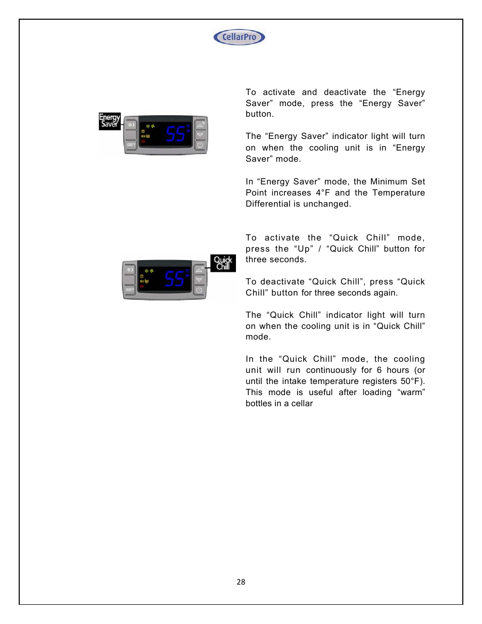 Vintage Cellars Split System CellarPro User Manual | Page 28 / 36