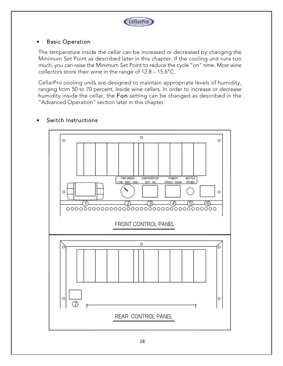 Vintage Cellars 4200VSI 220V CellarPro User Manual | Page 18 / 29