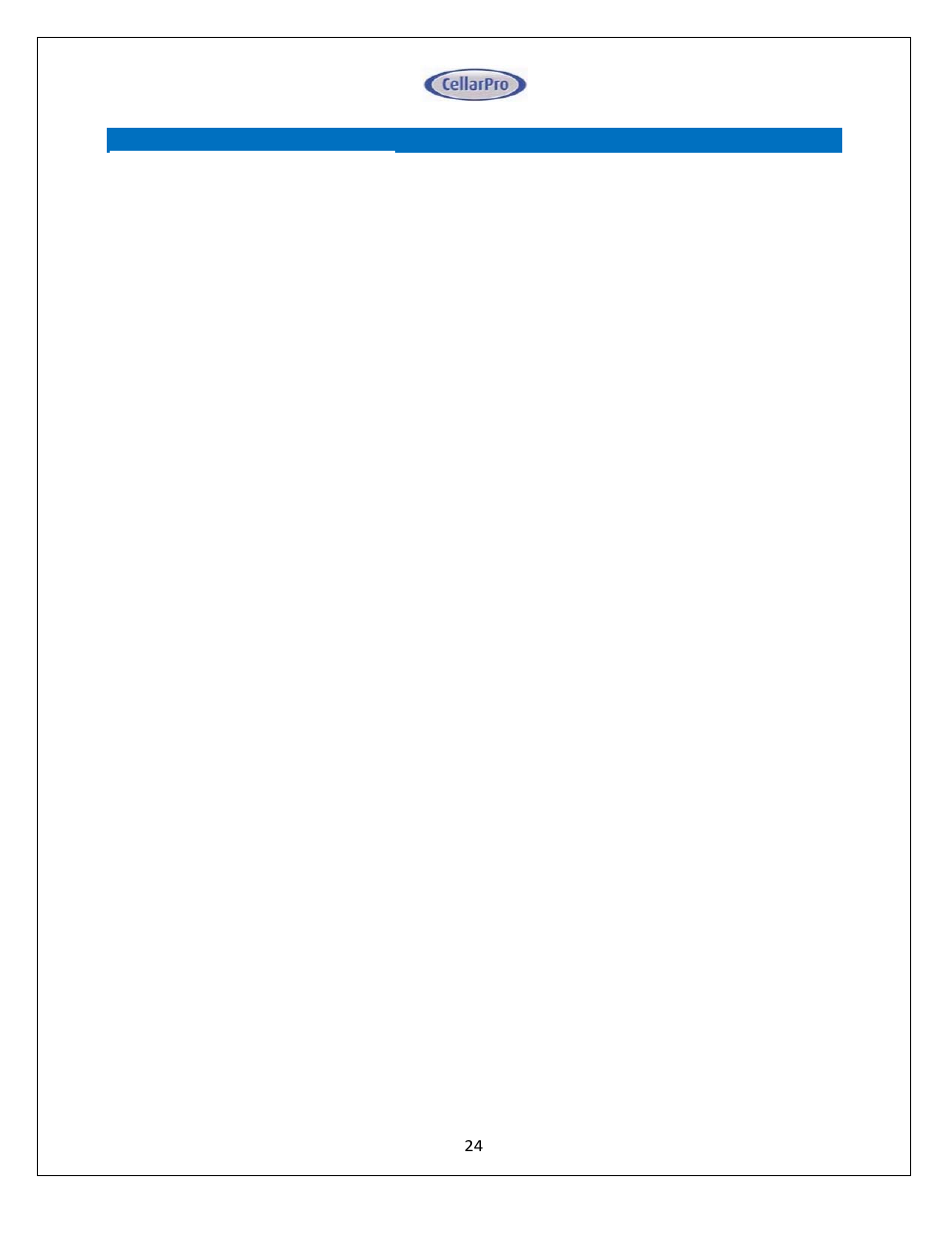 Vintage Cellars AH8500 Air Handler User Manual | Page 24 / 40