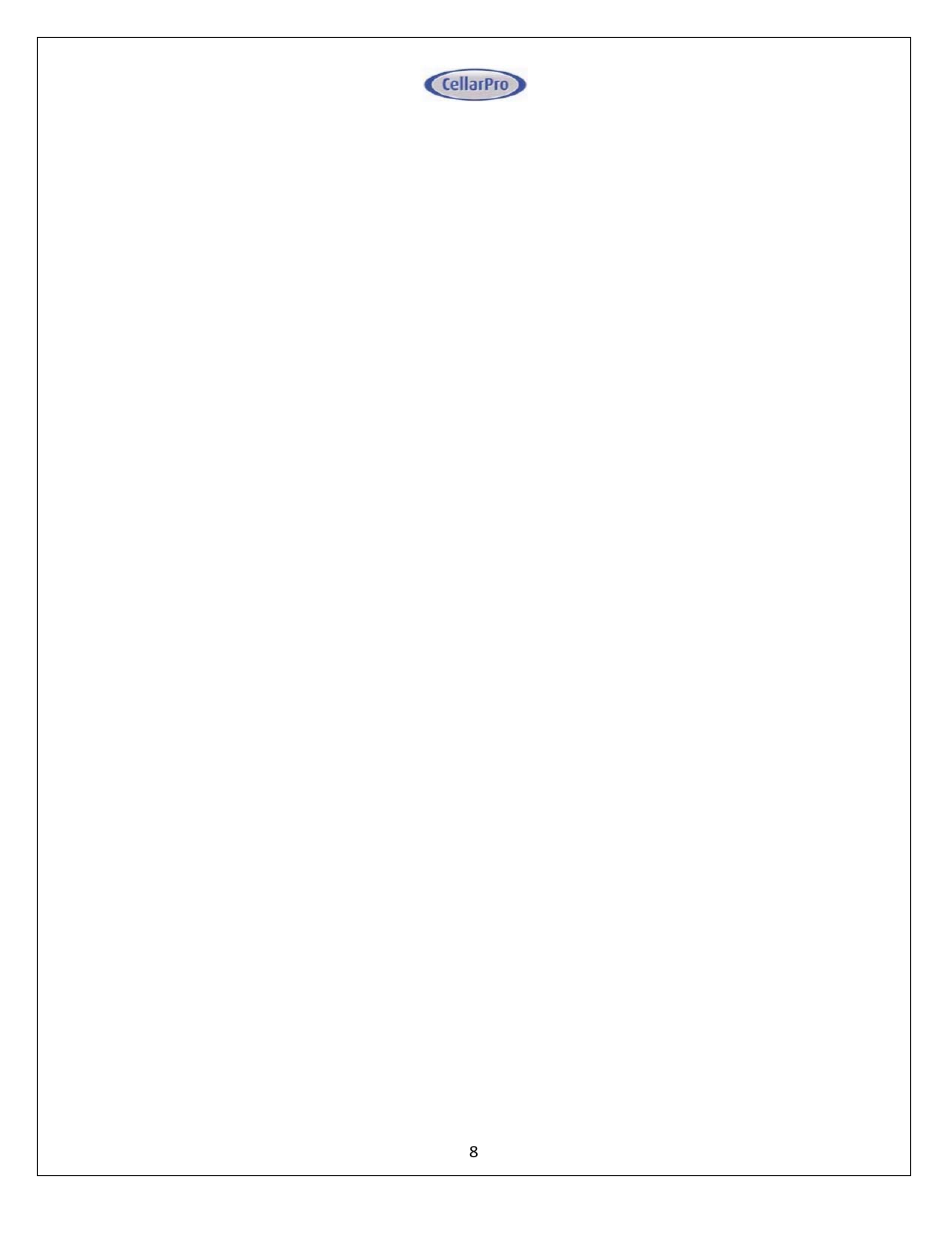 Vintage Cellars AH8500 Air Handler User Manual | Page 8 / 40
