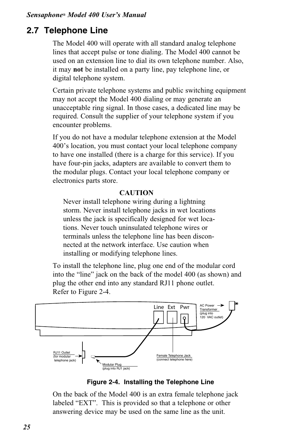 7 telephone line | Vintage Cellars FGD-0400 User Manual | Page 28 / 138