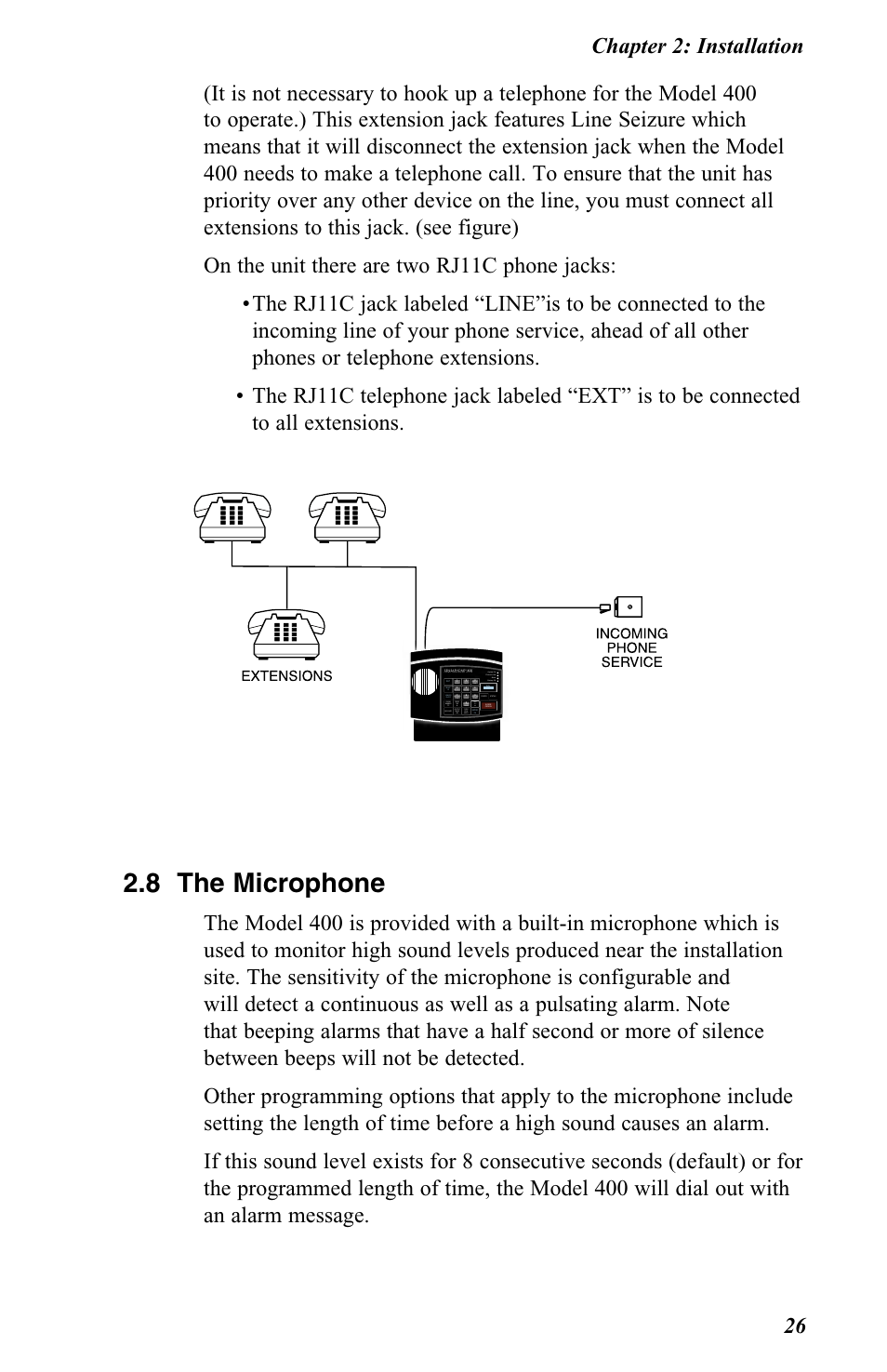8 the microphone | Vintage Cellars FGD-0400 User Manual | Page 29 / 138